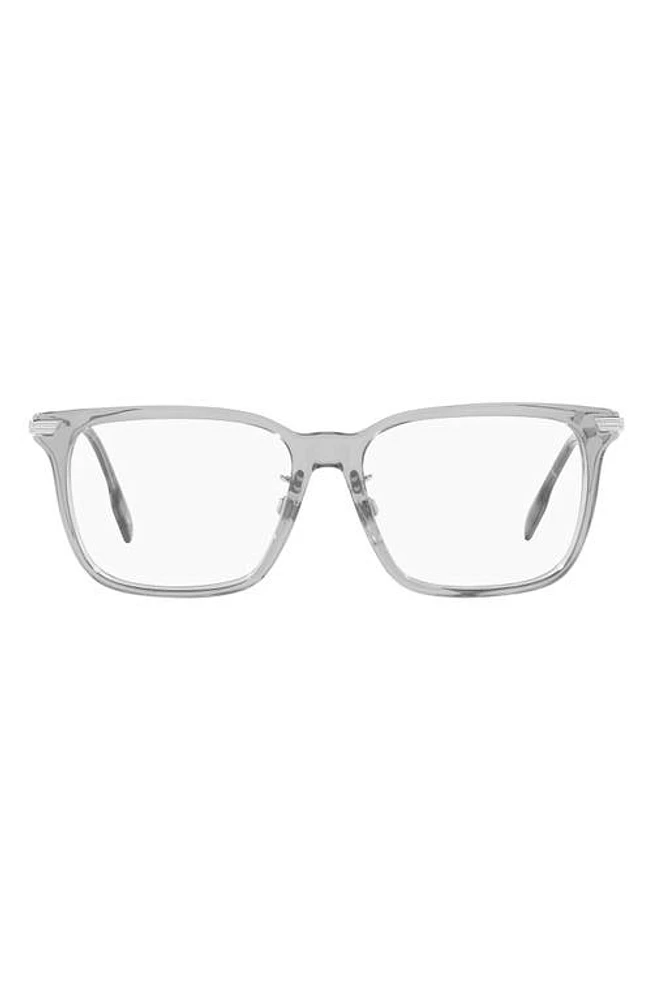 burberry Ellis 55mm Square Optical Glasses in at Nordstrom