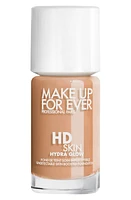 Make Up For Ever HD Skin Hydra Glow Skin Care Foundation with Hyaluronic Acid in 2R34 - Cool Caramel at Nordstrom