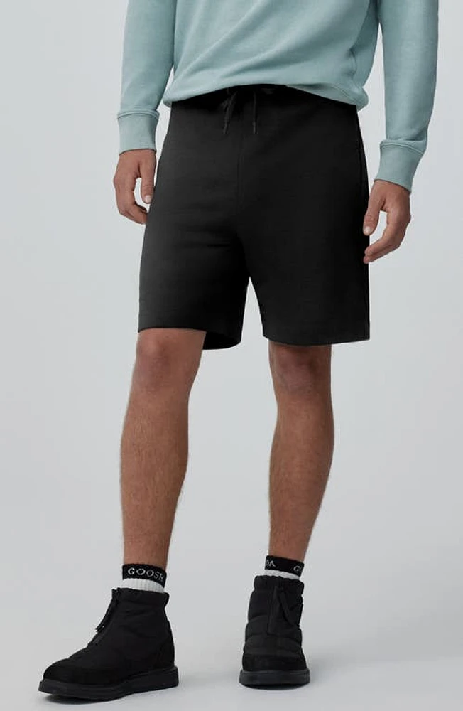 Canada Goose Huron Drawstring Shorts Black at Nordstrom,