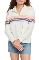 Faherty Cabana Terry Cloth Quarter Zip Pullover at Nordstrom,