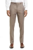 JB Britches Flat Front Wool Trousers at Nordstrom,