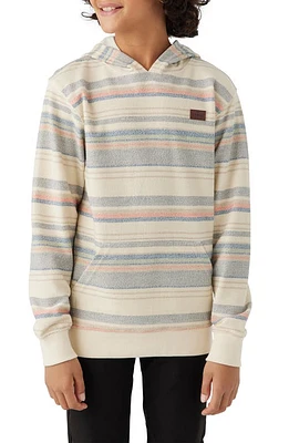 O'Neill Kids' Bavaro Stripe Hoodie Cream at