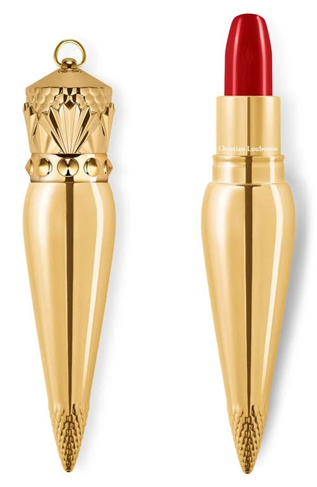 Christian Louboutin Rouge Louboutin Silky Satin Lipstick in Rouge Louboutin 001 at Nordstrom