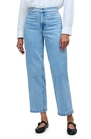 Madewell The Emmett Welt Pocket High Waist Wide Leg Jeans Kieran Wash at Nordstrom,