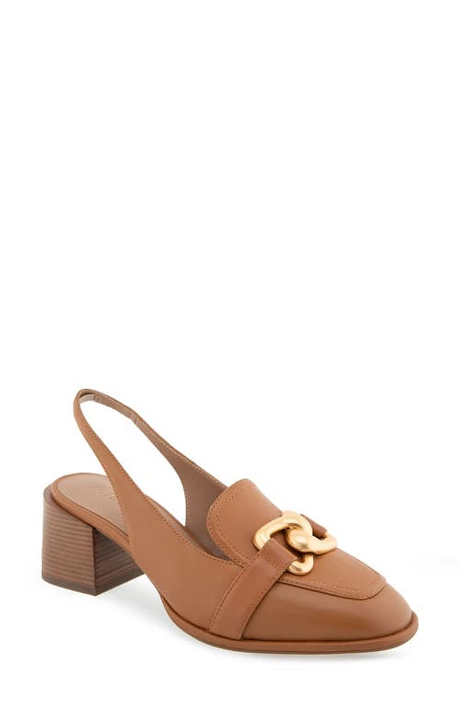 Aerosoles Allure Slingback Pump Tan Leather at Nordstrom,