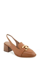 Aerosoles Allure Slingback Pump Tan Leather at Nordstrom,