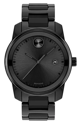 Movado Bold Verso Bracelet Watch, 42mm in Black at Nordstrom