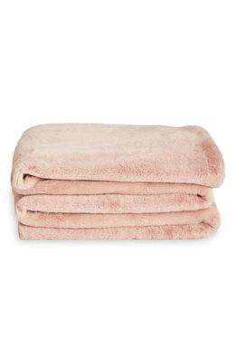 UnHide Li'l Marsh Medium Plush Blanket in Rosy Baby at Nordstrom, Size Throw