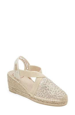 Toni Pons Terra Wedge Espadrille Sandal in Cru/Ecru at Nordstrom, Size 10Us