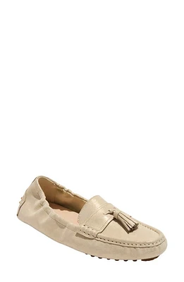 Jack Rogers Bedon Tassel Driving Loafer Platinum at Nordstrom,