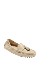 Jack Rogers Bedon Tassel Driving Loafer Platinum at Nordstrom,