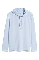 Tommy Bahama Starboard Stripe Seersucker Performance Hoodie at Nordstrom,