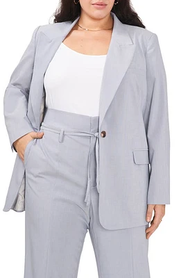 1.STATE Single Button Relaxed Blazer in Porcelain Blue at Nordstrom, Size 24W