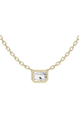 Jennifer Fisher 18K Gold Radiant Sol Lab Created Diamond Pendant Necklace in D1.0Ct - 18K Yellow Gold at Nordstrom