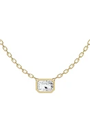 Jennifer Fisher 18K Gold Radiant Sol Lab Created Diamond Pendant Necklace in D1.0Ct - 18K Yellow Gold at Nordstrom