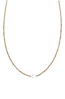 Sethi Couture Rose-Cut Diamond Pendant Necklace in Rose Gold/Diamond at Nordstrom, Size 18 In