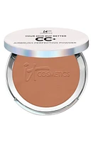 IT Cosmetics Your Skin But Better CC+ Airbrush Perfecting Powder in Deep at Nordstrom