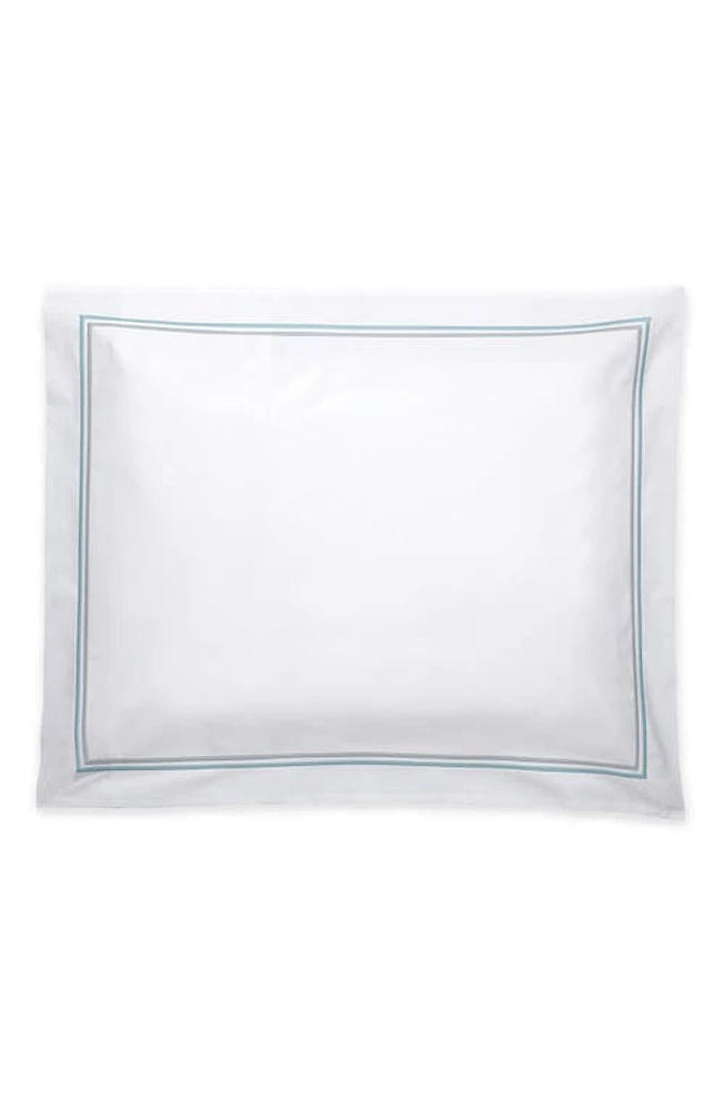 Matouk Essex Cotton Percale Sham in Pool at Nordstrom