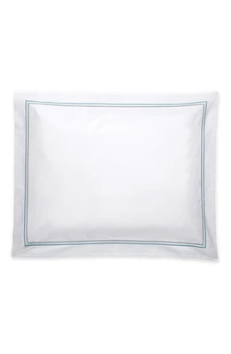 Matouk Essex Cotton Percale Sham in Pool at Nordstrom