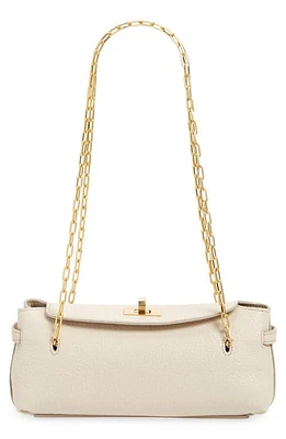 Anya Hindmarch Mini Waverley Leather Shoulder Bag in Chalk at Nordstrom