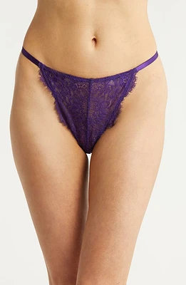 KILO BRAVA Lace G-String Violet at Nordstrom,