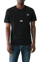 True Religion Brand Jeans Cotton Interlock Henley at Nordstrom,