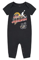 Air Jordan Flight Romper Black at Nordstrom