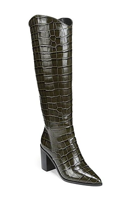 Franco Sarto Ticada Knee High Boot Olive at Nordstrom,