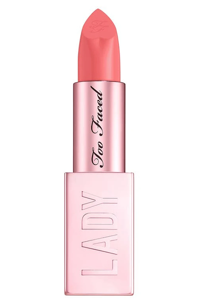 Too Faced Lady Bold Cream Lipstick in Level Up at Nordstrom