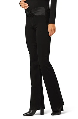 Hudson Jeans Nico Bootcut Maternity Black at Nordstrom,