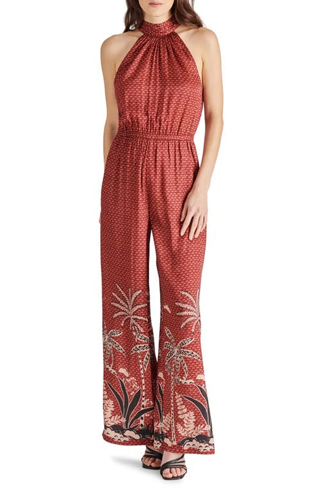 Steve Madden Danae Sleeveless Jumpsuit Sand at Nordstrom,