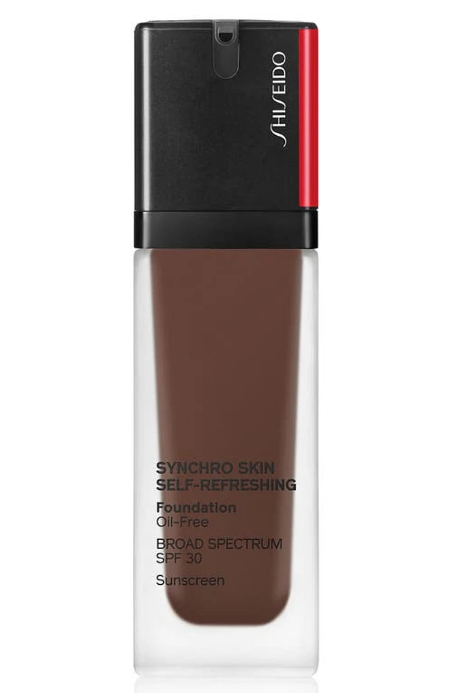 Shiseido Synchro Skin Self-Refreshing Liquid Foundation in 560 Obsidian at Nordstrom