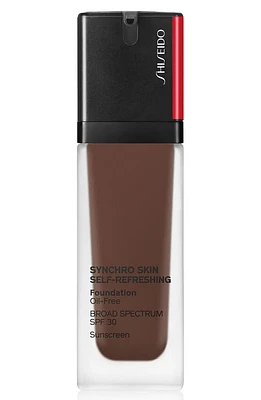 Shiseido Synchro Skin Self-Refreshing Liquid Foundation in 560 Obsidian at Nordstrom