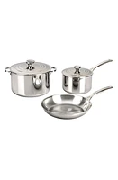 Le Creuset 5-Piece Stainless Steel Cookware Set in Stanless Steel at Nordstrom