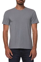 PAIGE Cash Stretch Crewneck T-Shirt Dawn Grey at Nordstrom,