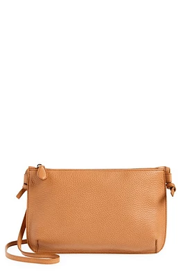 Yvonne Koné Large Leather Shoulder Bag in Rio Ambra at Nordstrom