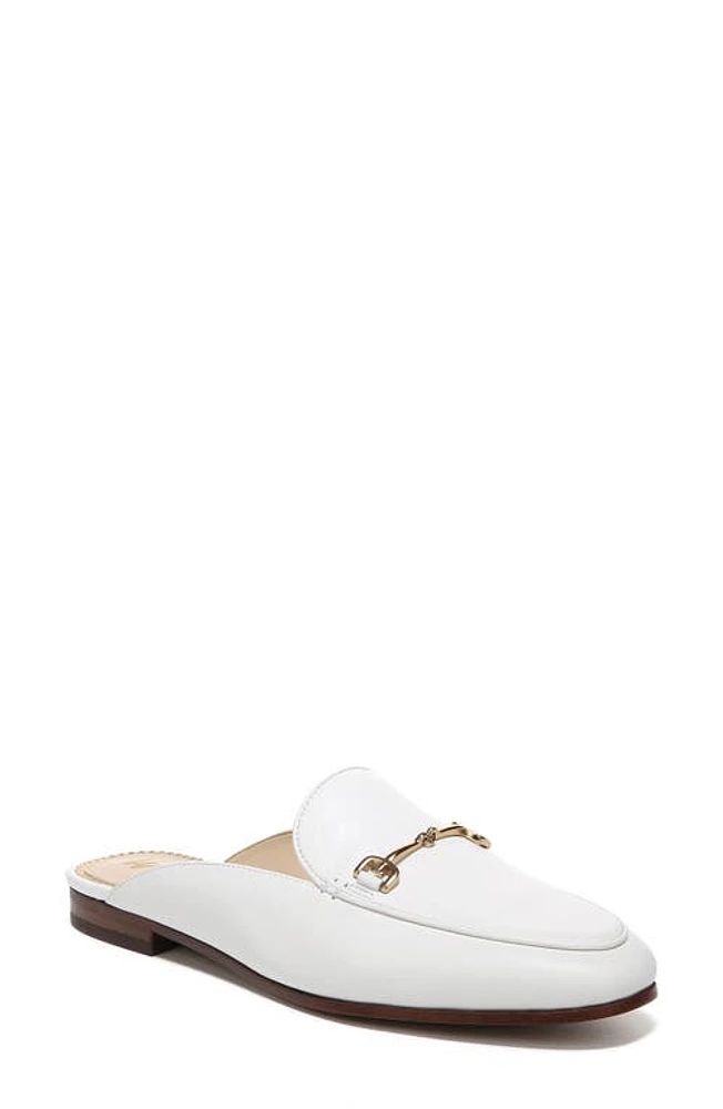 Sam Edelman Linnie Mule - Wide Width Available Bright White Leather at Nordstrom,