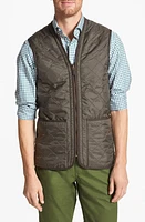 Barbour 'Polarquilt' Relaxed Fit Zip-In Liner Vest Olive at Nordstrom,