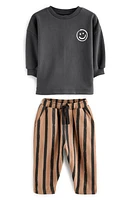 NEXT Kids' Sweatshirt & Joggers Set Black at Nordstrom, Y