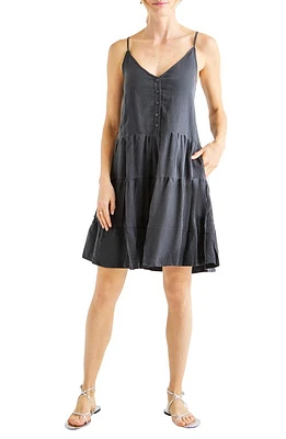 Splendid Shannon Tiered Crinkled Mini Sundress at Nordstrom,