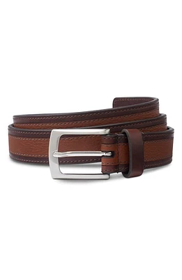 Allen Edmonds Nashua Street Leather Belt Coffee at Nordstrom,