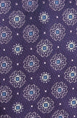 Nordstrom Kove Medallion Silk Tie in Purple at Nordstrom