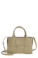 Bottega Veneta Arco Intrecciato Leather Tote in Taupe-Gold at Nordstrom