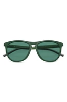 Oliver Peoples x Roger Federer R-1 55mm Irregular Sunglasses in Matte Green at Nordstrom