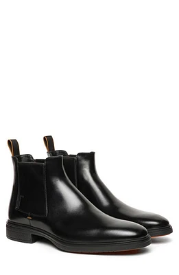 Santoni Easy On Chelsea Boot Black at Nordstrom,