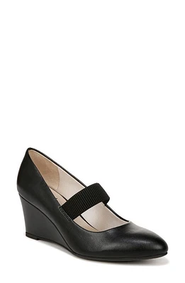 LifeStride Gio Mary Jane Wedge Black at Nordstrom,