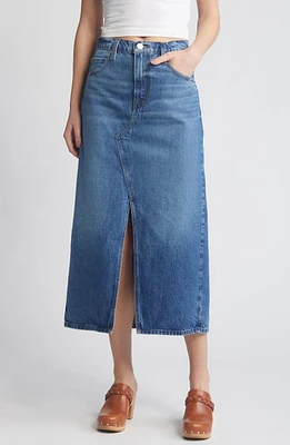 FRAME The Midaxi Denim Skirt Del Amo at Nordstrom,