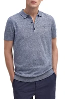 Barbour Buston Cotton & Linen Polo Chambray at Nordstrom,