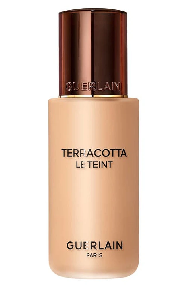 Guerlain Terracotta Le Teint Healthy Glow Foundation in 3.5W Warm at Nordstrom