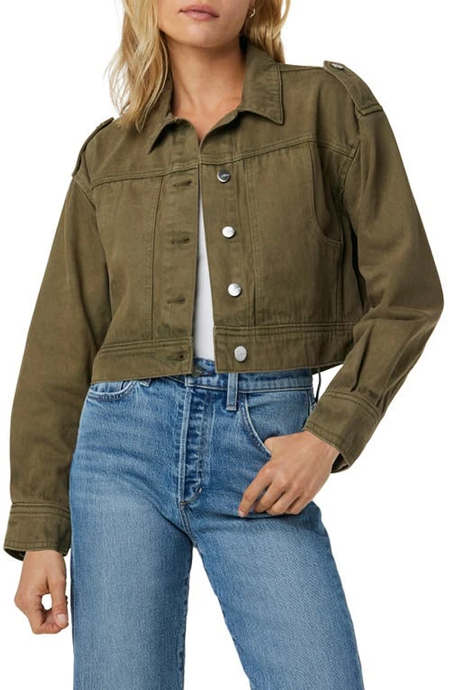 Joe's The Boxy Utility Jacket Burnt Olive at Nordstrom,